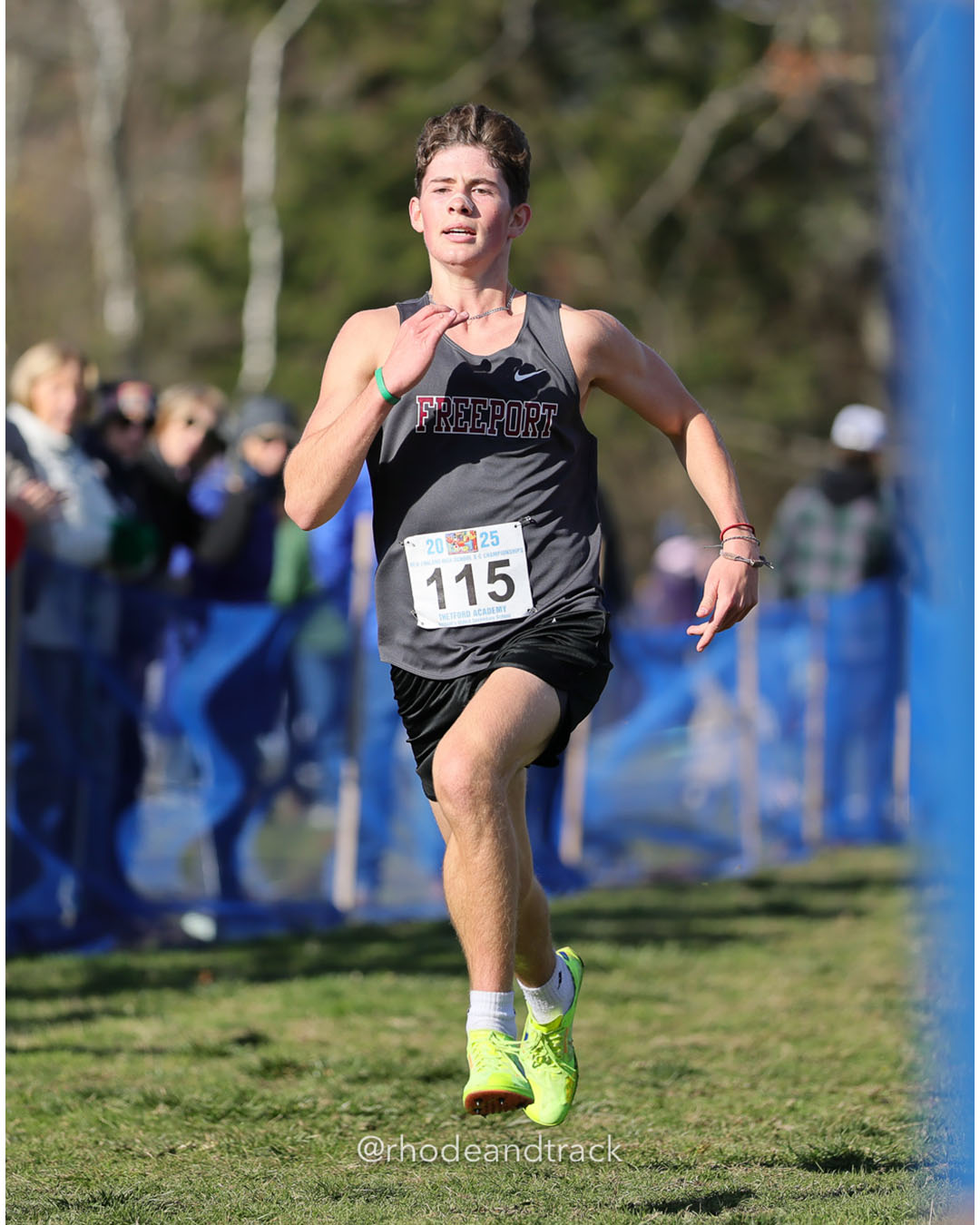Ellis Casey, Freeport High School, P251, 20:45.72 - New England Cross Country State Championship - Thetford Vt - November 8, 2025 File: ./dir-2-Boys-Championship/251108-2025-New England-Cross-Country-Championships-Thetford-VT-754-296A2735.jpg Ellis Casey, Freeport High School, P251, 20:45.72 - New England Cross Country State Championship - Thetford Vt - November 8, 2025 – 2025 Ne…